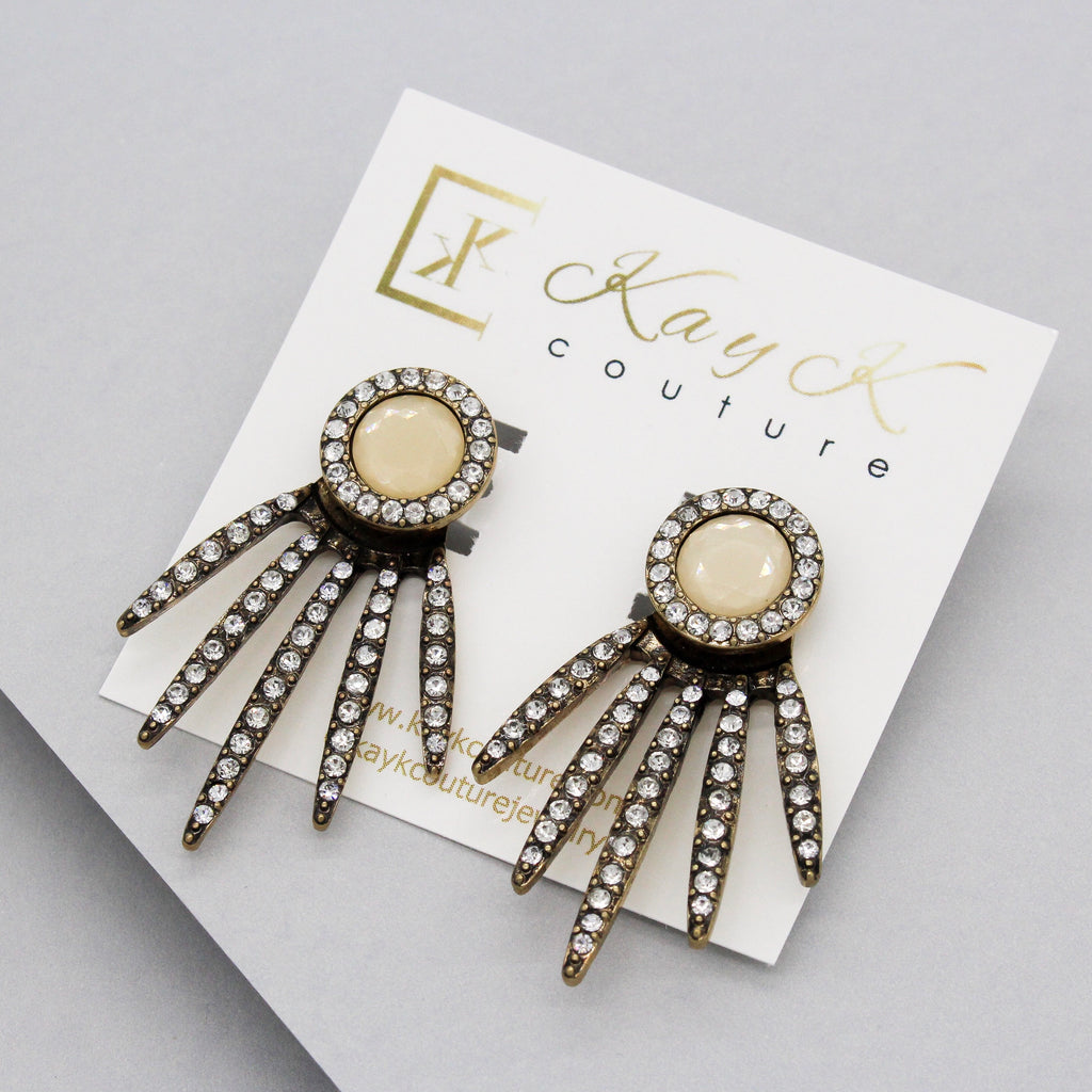 Whitney Spike Ear Jacket Earrings