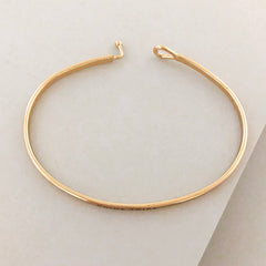 'Bride Tribe' Dainty Bangle Bracelet-Gold