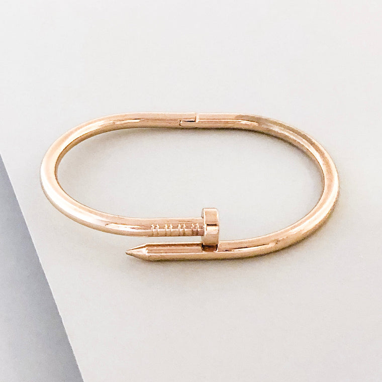 Stella Cuff Bangle Bracelet- Gold