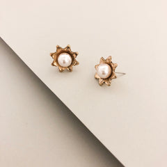 Lizandra Pearl Ear Jacket Earrings
