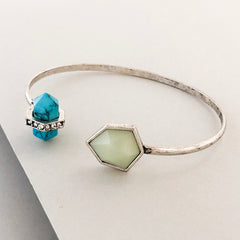 Pacific Turquoise Cuff Bracelet