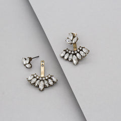 Gloria Divine Ear Jacket Earrings