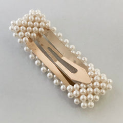 Emery Pearl Hair Barrettes