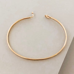 'Wifey' Dainty Bangle Bracelet-Gold