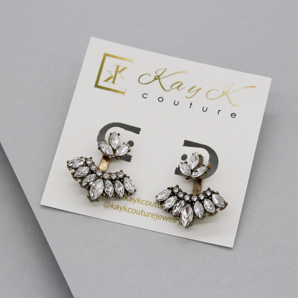 Gloria Divine Ear Jacket Earrings