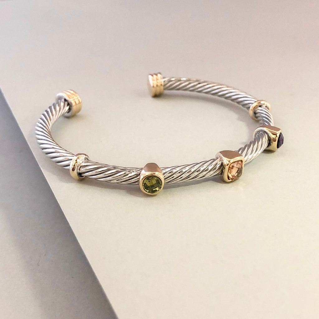 Stack It Up Bracelet Cuff- Multi