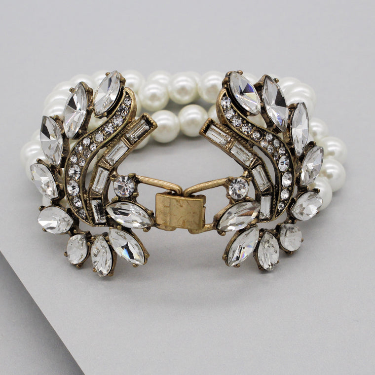 Gianna Heirloom Pearl Bracelet