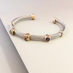 Stack It Up Bracelet Cuff- Multi