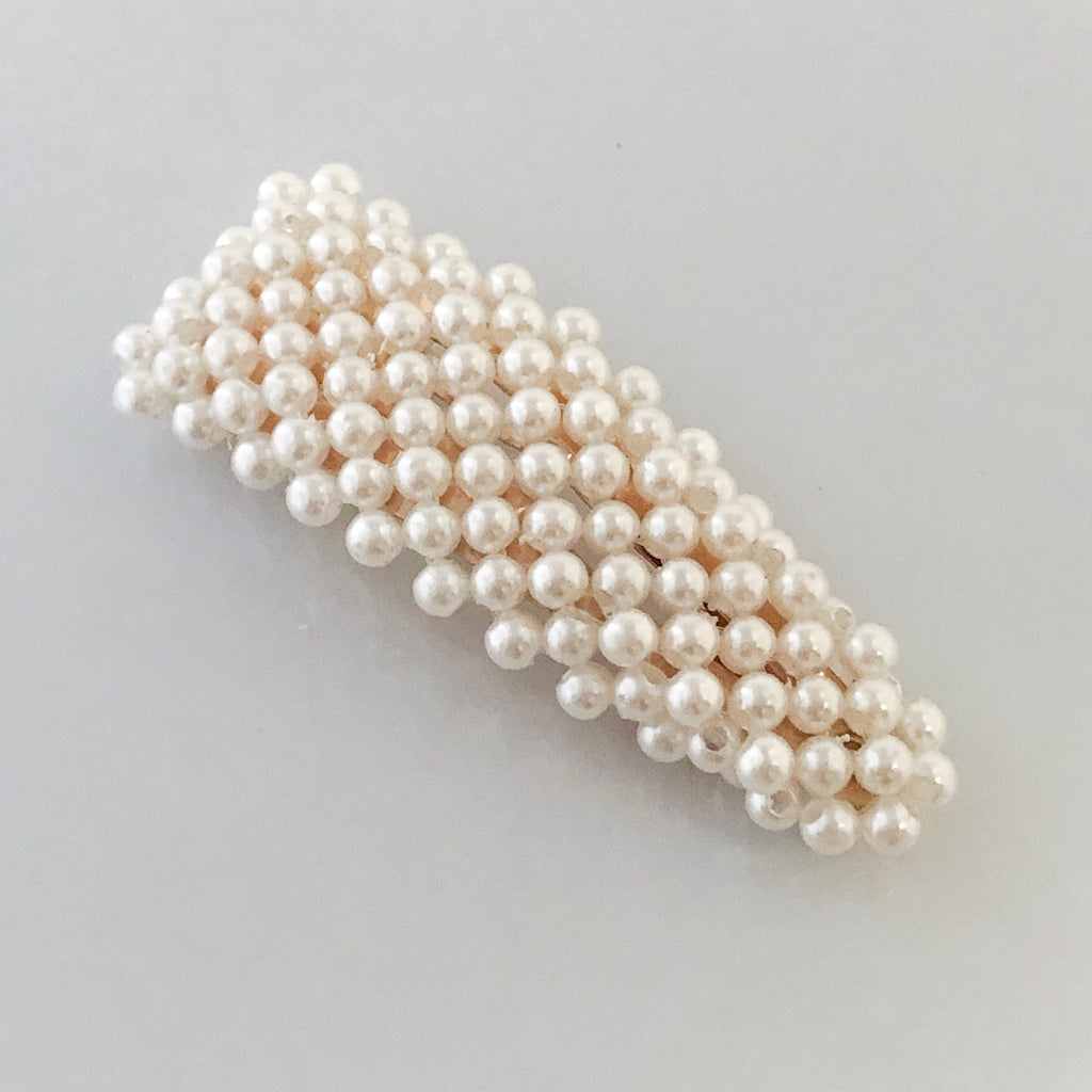 Connie Pearl Hair Barrettes