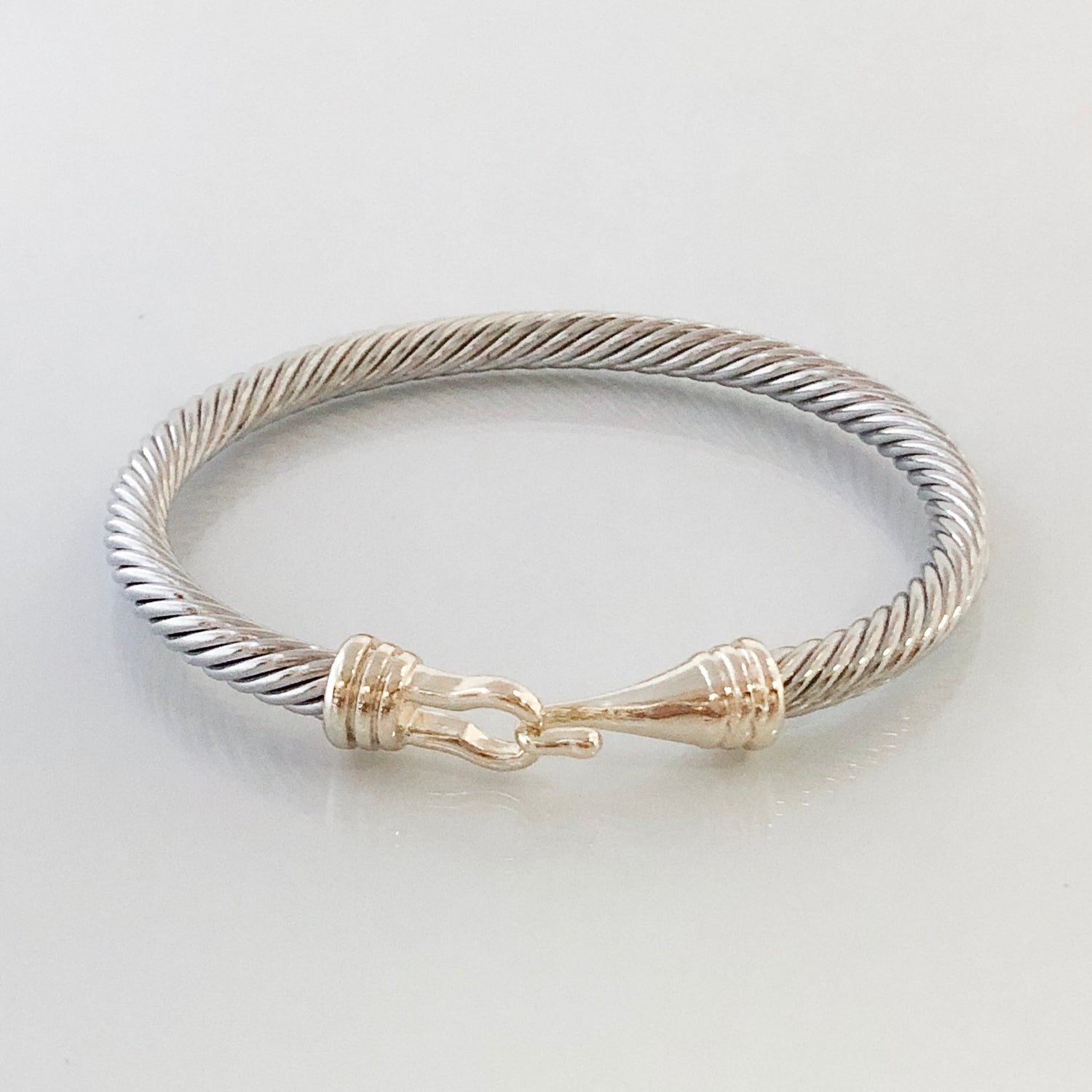 Stack It Up Bangle Bracelet- Hooked Cuff