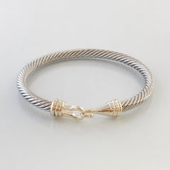 Stack It Up Bangle Bracelet- Hooked Cuff