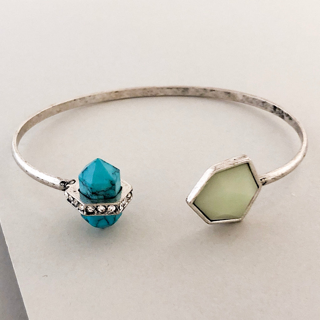 Pacific Turquoise Cuff Bracelet