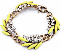 Iced Neon Fan Bracelet