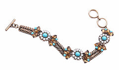 Golden Island Charm Bracelet