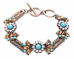 Golden Island Charm Bracelet